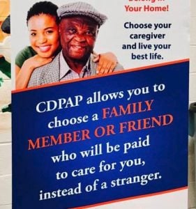 CDPAP paid loved one